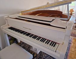 PIANO à QUEUE /  STEINGRAEBER & SÖHNE A-170   BLANC LAQUÉ