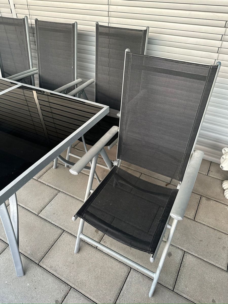 Tavoli: Gartentisch mit 4 Stühlen – Usato da Hinwil venduto da EKras1 1