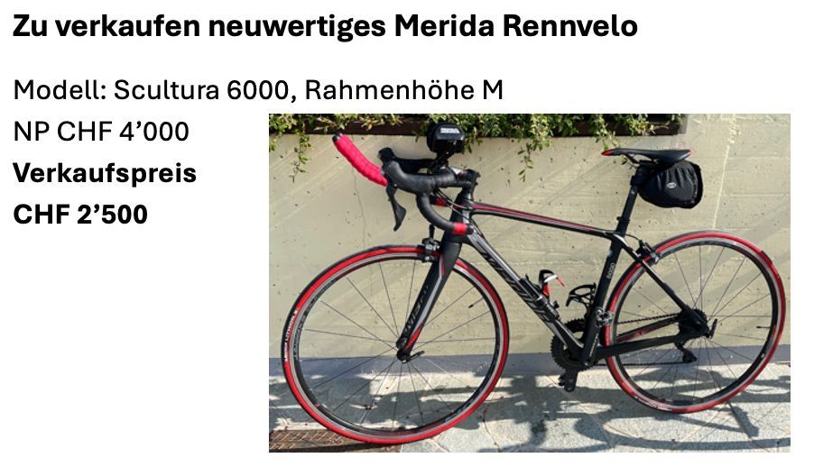 Merida Vélos: Rennrad – Neuf (Voir description) à Schiers par 411933 1