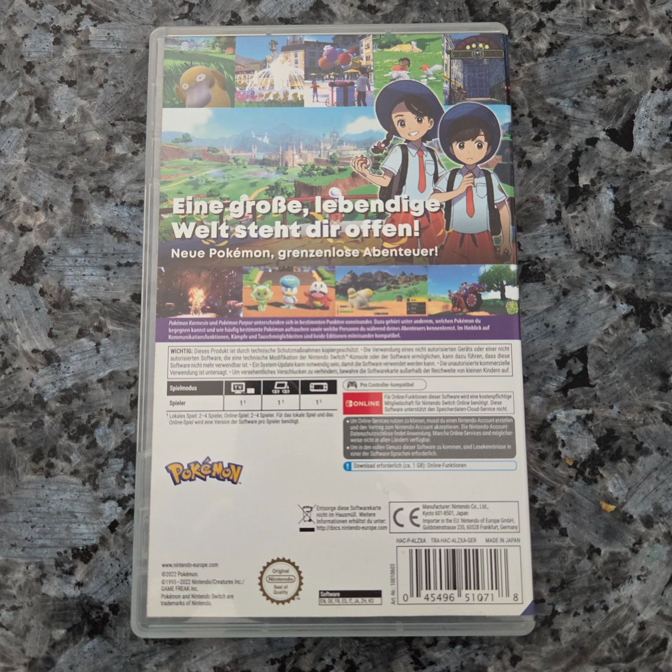 Pokémon Jeux: Pokemon Karmesin/Ecarlate - Nintendo Switch – D'occasion à Vernayaz par Lecoffreromand 1