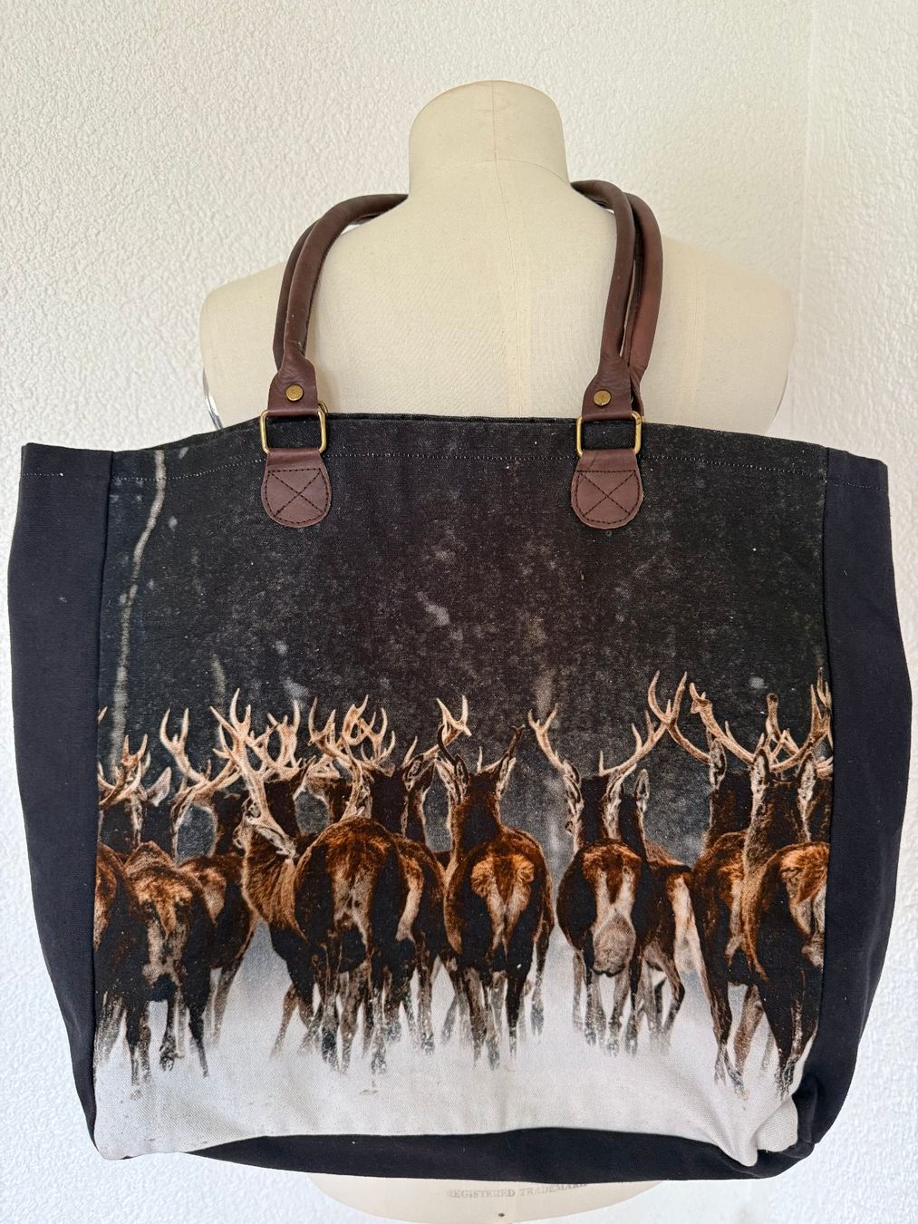 Borse da donna: More & More Neuware Hirsch Tasche Stoff – Nuovo (secondo la descrizione) da Kirchdorf AG venduto da coco123