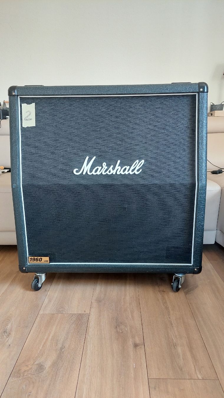 Marshall Casse acustiche: Marshall 4x12 Box, LEAD-1960 – Usato da Richterswil venduto da Bamarai