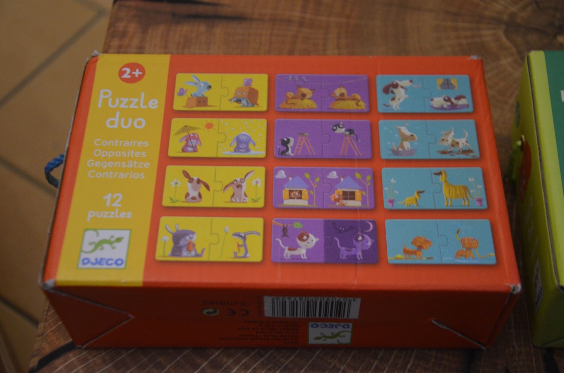 Djeco Puzzle: 2 STUCK - PUZZLE BABY DUO – Usato da Chiasso venduto da Dolly015 1
