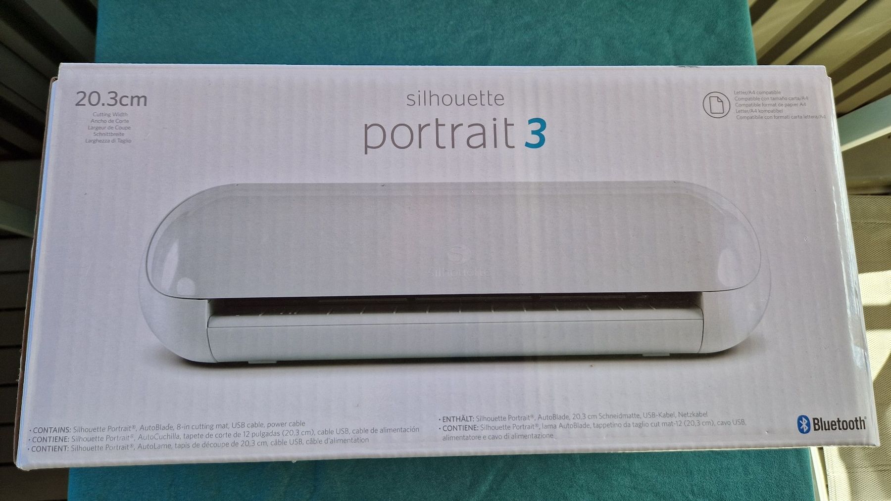 Silhouette Drucker: Silhouette Portrait 3 Plotter + Tool Kit + Vinyl + OVP – Gebraucht aus Winterthur von nin_m57v 3