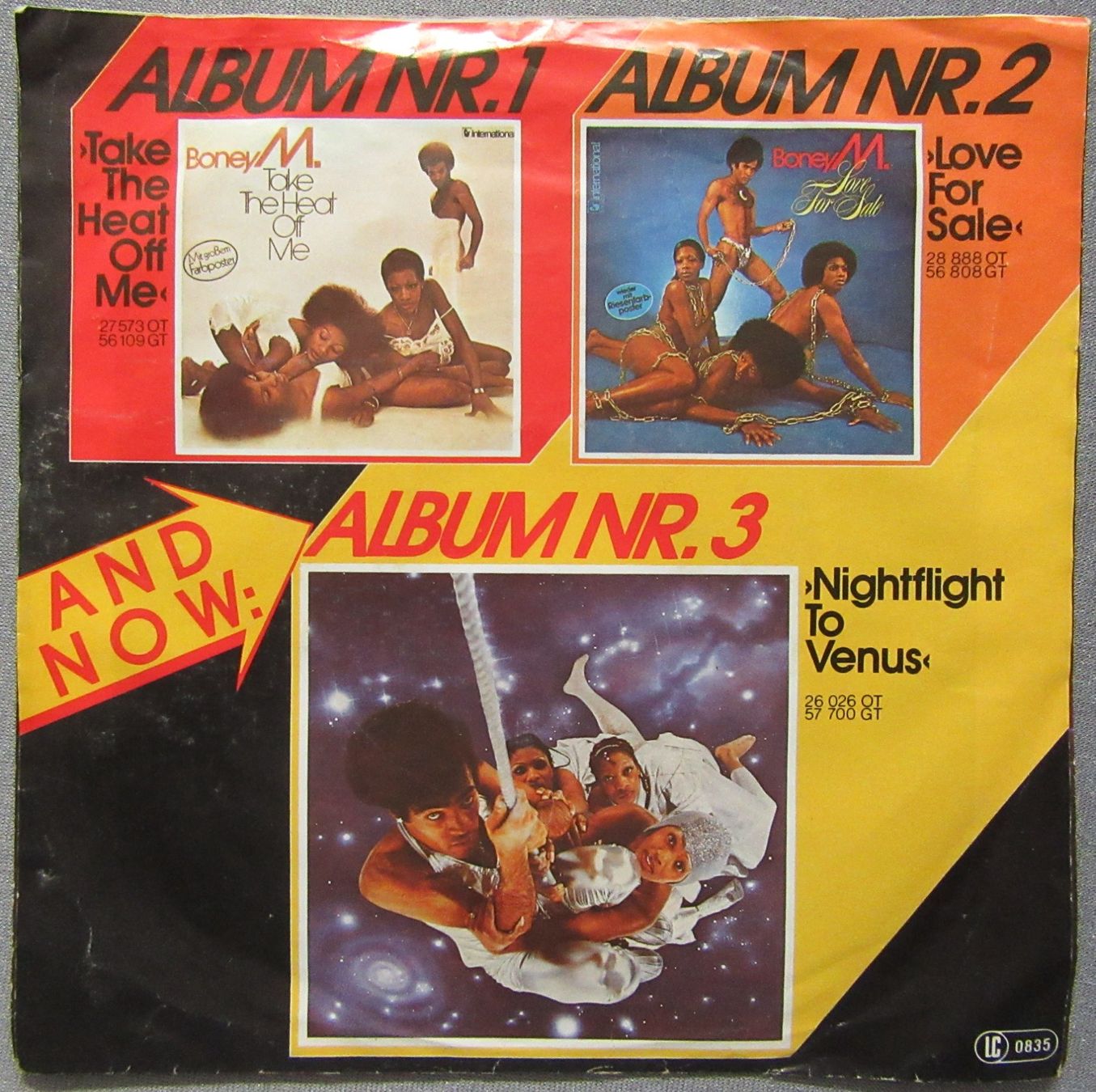 Dischi in vinile: Boney M. - Rivers of Babylon - Single 1978 – Usato da Auenstein venduto da Padabimbim 1