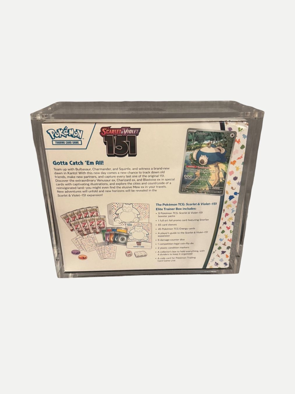 Pokémon Elite Trainer Box 151 / Sealed / inc. Acrylcase EN (Neu und ...