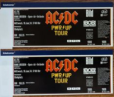 2x AC/DC PWR UP Tour Stehplatz