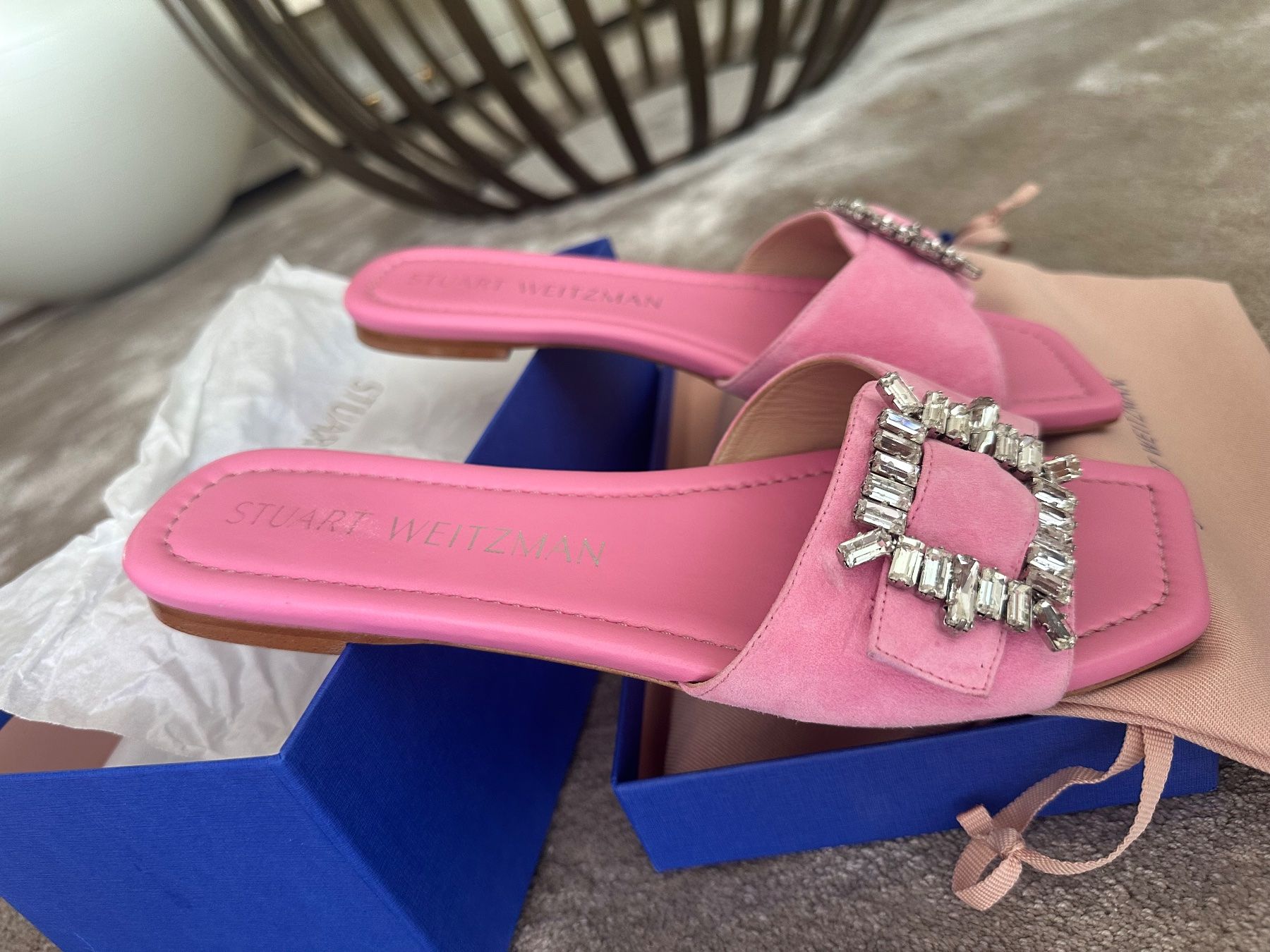 Stuart Weitzman Chaussures femmes: Stuart Weitzman Sandalen pink Grösse 40 neu – Neuf avec emballage d'origine à Zug par sternchen037 1