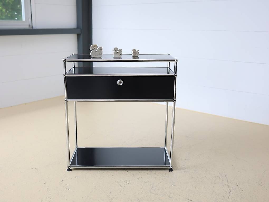 USM Cassettiere: USM Haller Sideboard Schwarz – Usato da Meinisberg venduto da atelier_TILIJA 3