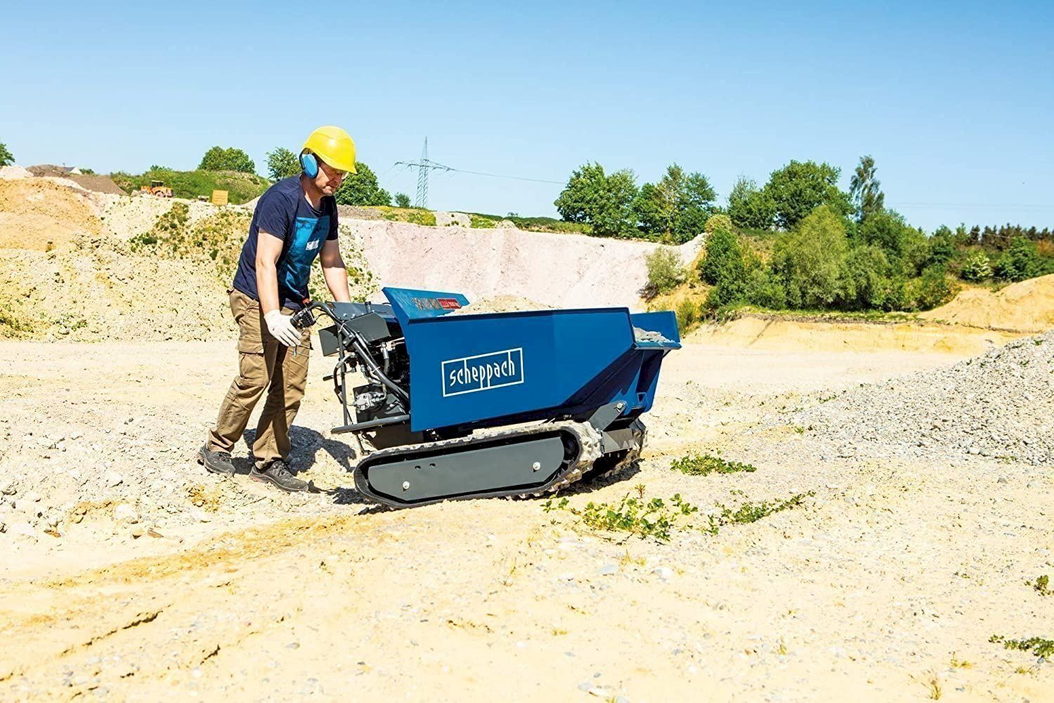 Camions-bennes: Scheppach DP 5000 Raupen-Ketten-Dumper – Neuf avec emballage d'origine à Bottighofen par zaap 4