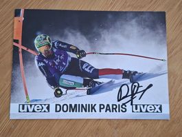 Dominik Paris Ski Autogrammkarte original