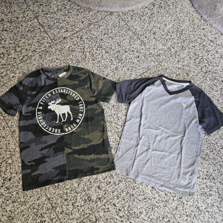 2 T-Shirts A&F  Abercombie and Fitch Gr. 134