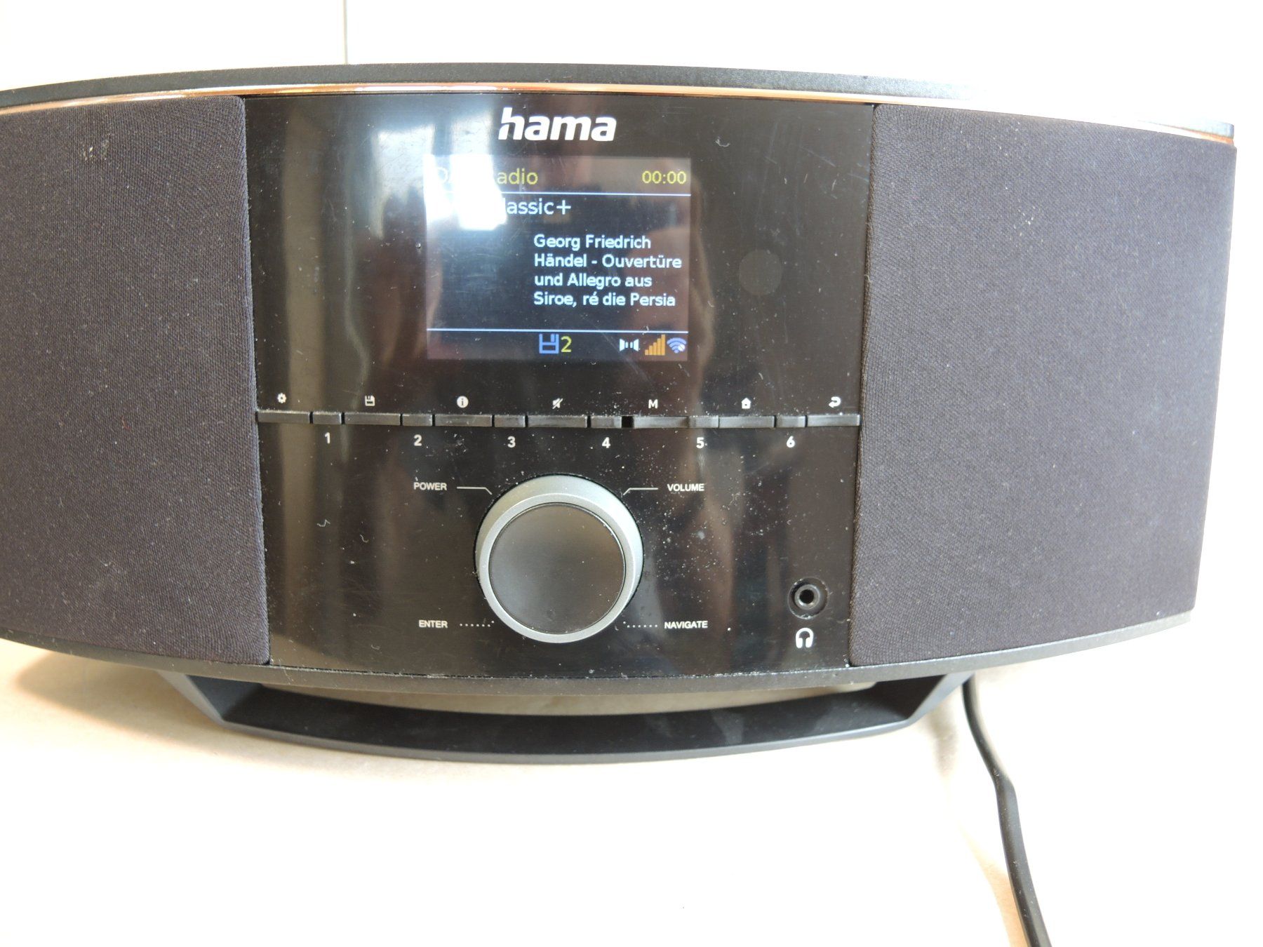 Hama Radio: Hama DIR150BT Digitalradio DAB+ mit Fernbedienung Bluetooth – Usato da Rorschach venduto da maeck8 6