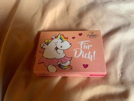 Pummeleinhorn für dich! Gute Besserung! Geschenk rosa