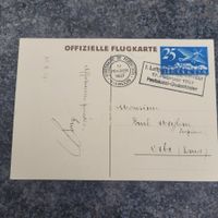 Luftpost Offizielle Yverdon 1927 Obre VD