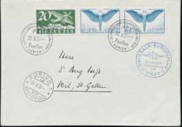 Swissair Europaflug WEST 1939 | Landesausstellung Zürich