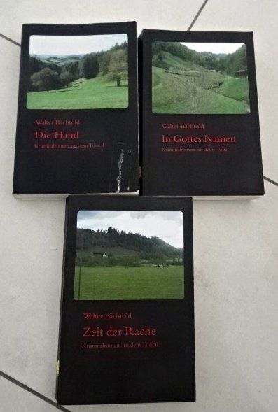 Libri: 3 Kriminalromane Walter Bächtold Tösstal – Usato da Wetzikon ZH venduto da strubeli024