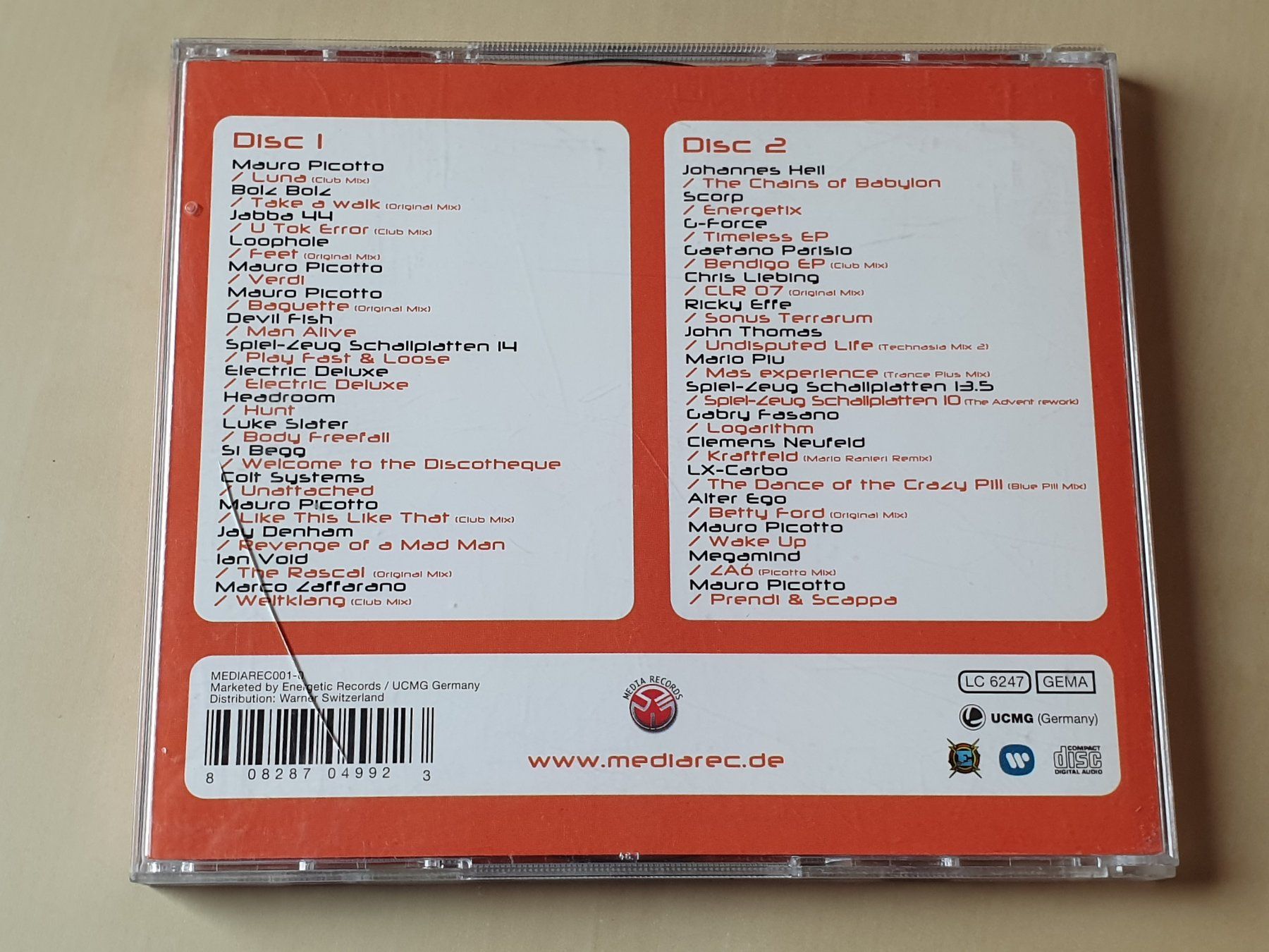 CD: Mauro Picotto Metamorphose – Usato da Stansstad venduto da collectorsshop 1