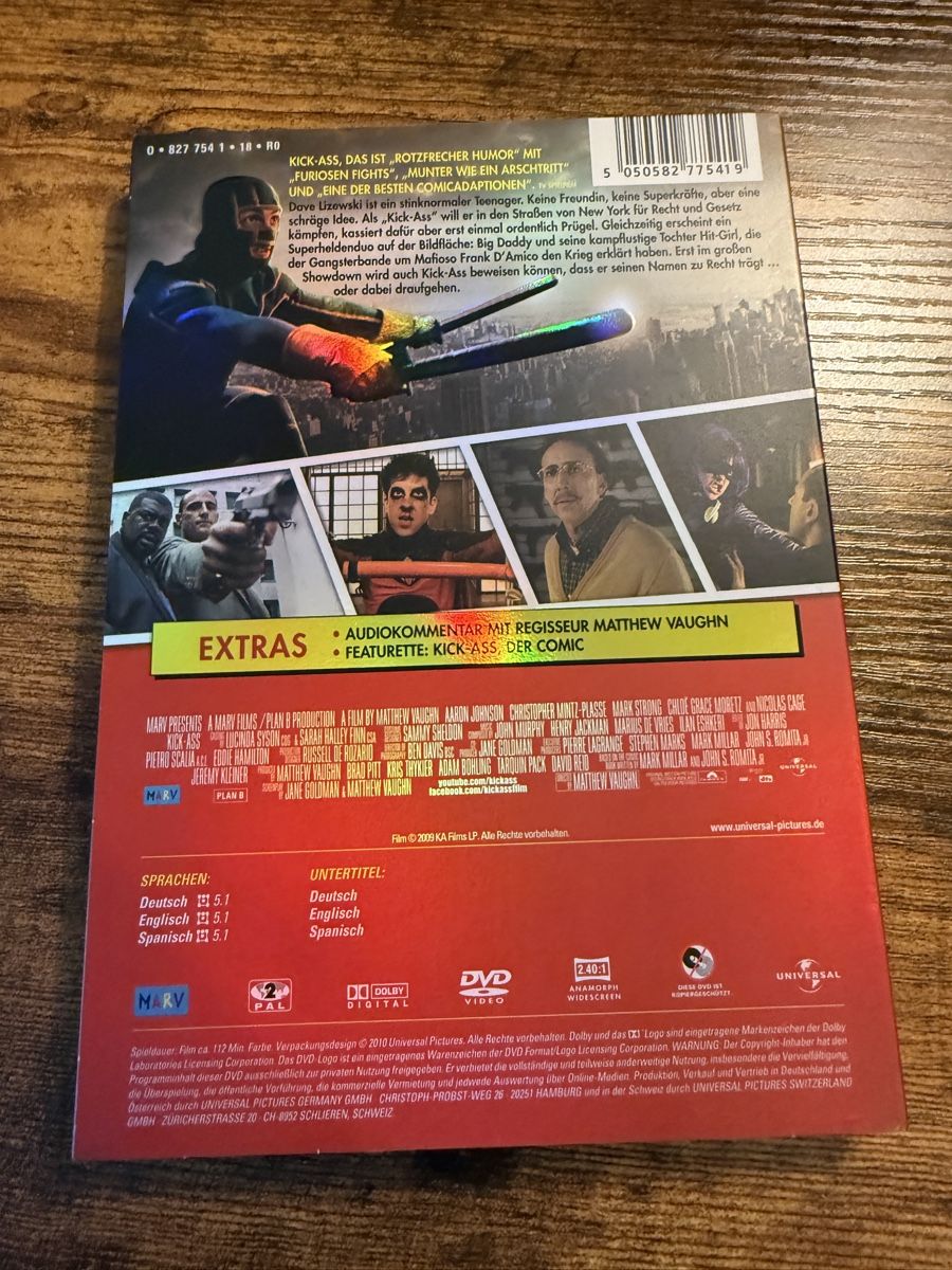 Tutti i DVDs: Kick-Ass – Usato da Allschwil venduto da Collector.Shop.Swizz 1