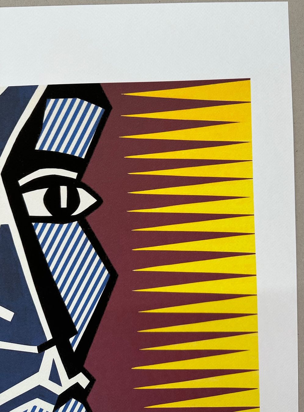 Dipinti: Roy Lichtenstein: Blue Head, POP ART 42/150 – Nuovo (secondo la descrizione) da Meilen venduto da Smgdesign 4