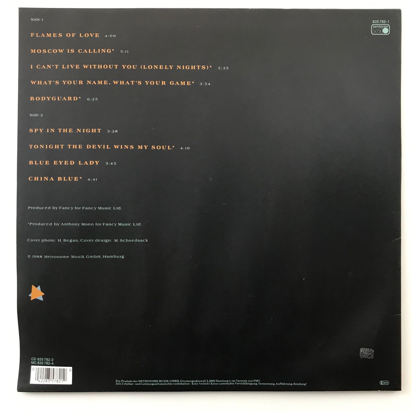 Dischi in vinile: Fancy - Flames Of Love – Usato da Aesch BL venduto da BlueMusicRecords 1
