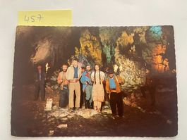 Postkarte "Winnetou II", eine Szene, Forrester, Ribanna usw.