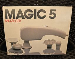 Magic 5 Massager mit Zubehoer und Anleitung neu
