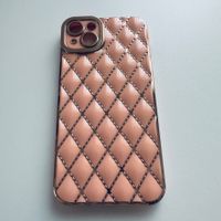 Luxus Schutzhülle Cover Case Etui in Rosa für iPhone 14 Plus