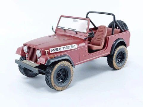 Greenlight Voitures modèles: Jeep CJ-7  1981  "A-Team" 1:18 Greenlight – D'occasion à Rothrist par Juana5