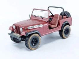 Jeep CJ-7  1981  "A-Team" 1:18 Greenlight
