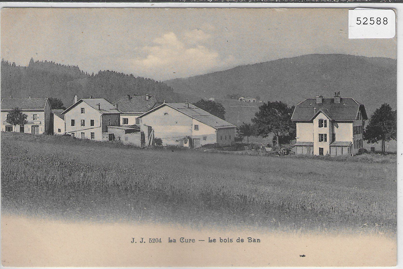 Cartoline postali: la Cure - Le bois de Ban – Usato da Ettingen venduto da Kartenplanet