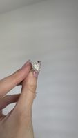 Vintage Swarovski Ring silber, Gr. 52