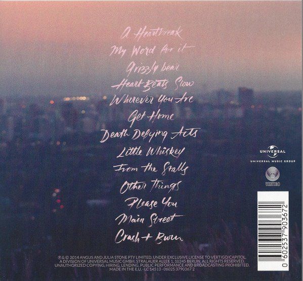 CD: Angus & Julia Stone - --- (CD, Digipack) – Usato da Uzwil venduto da visions77 1
