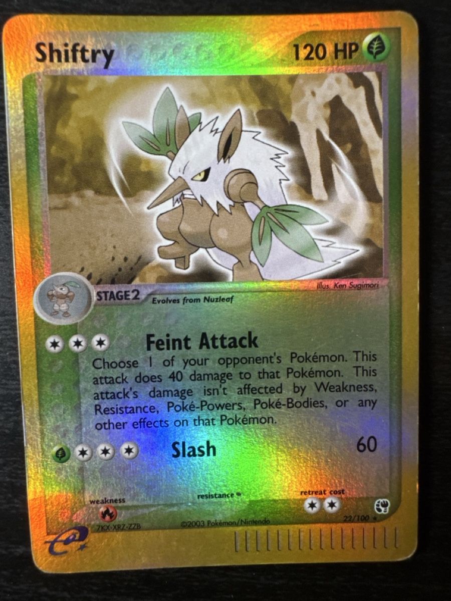 Pokémon Carte collezionabili: Shiftry holo reverse Ex Sandstorm 22/100 – Usato da Belprahon venduto da Rob_ain
