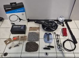 viele neue Velo Teile