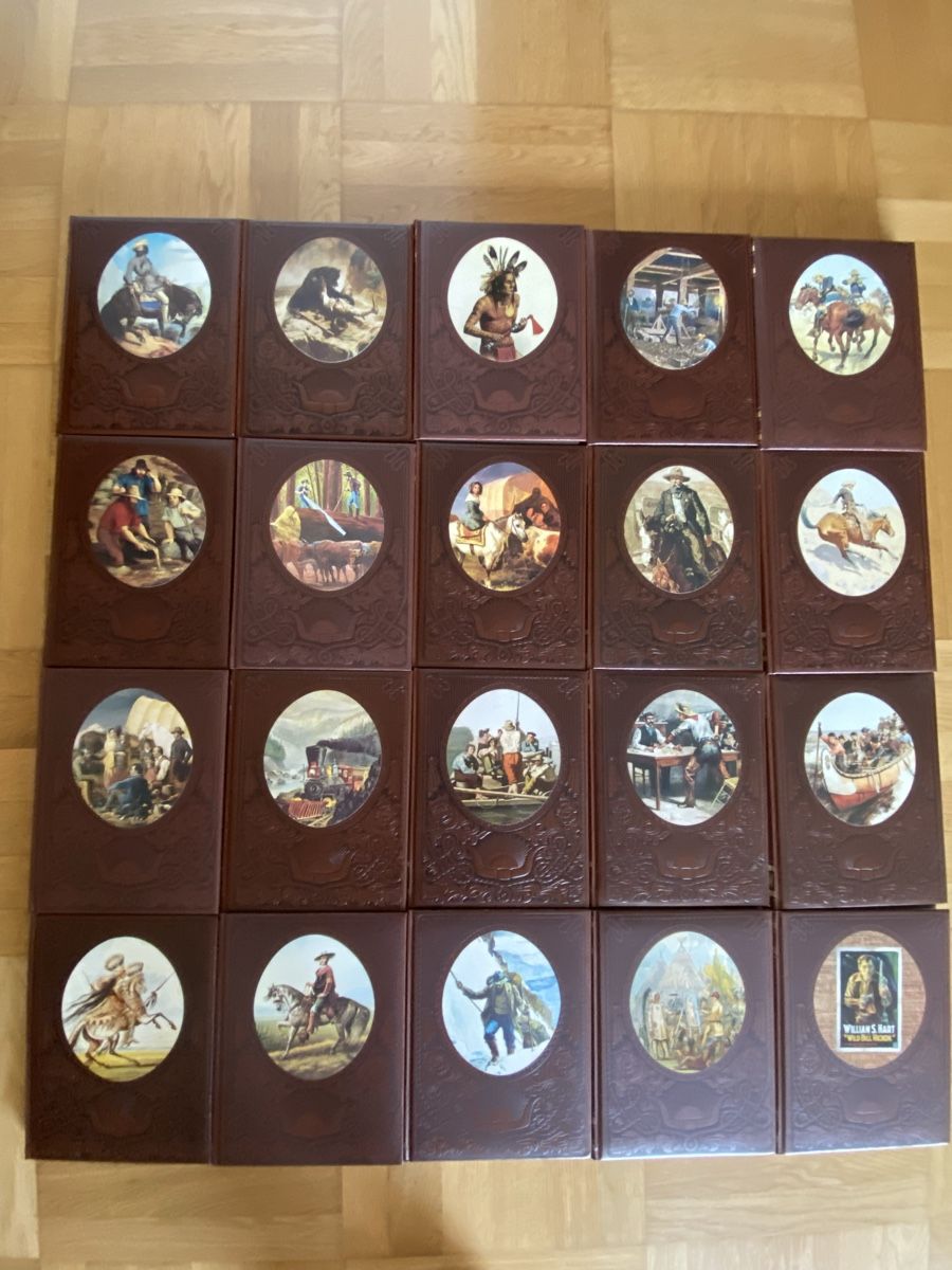 Libri: 20 Bücher Bände Der wilde Western - Time Life – Usato da Anglikon venduto da Couture-Shop 1