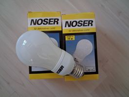 2 X SPARLAMPE NOSER 11 WATT E 27