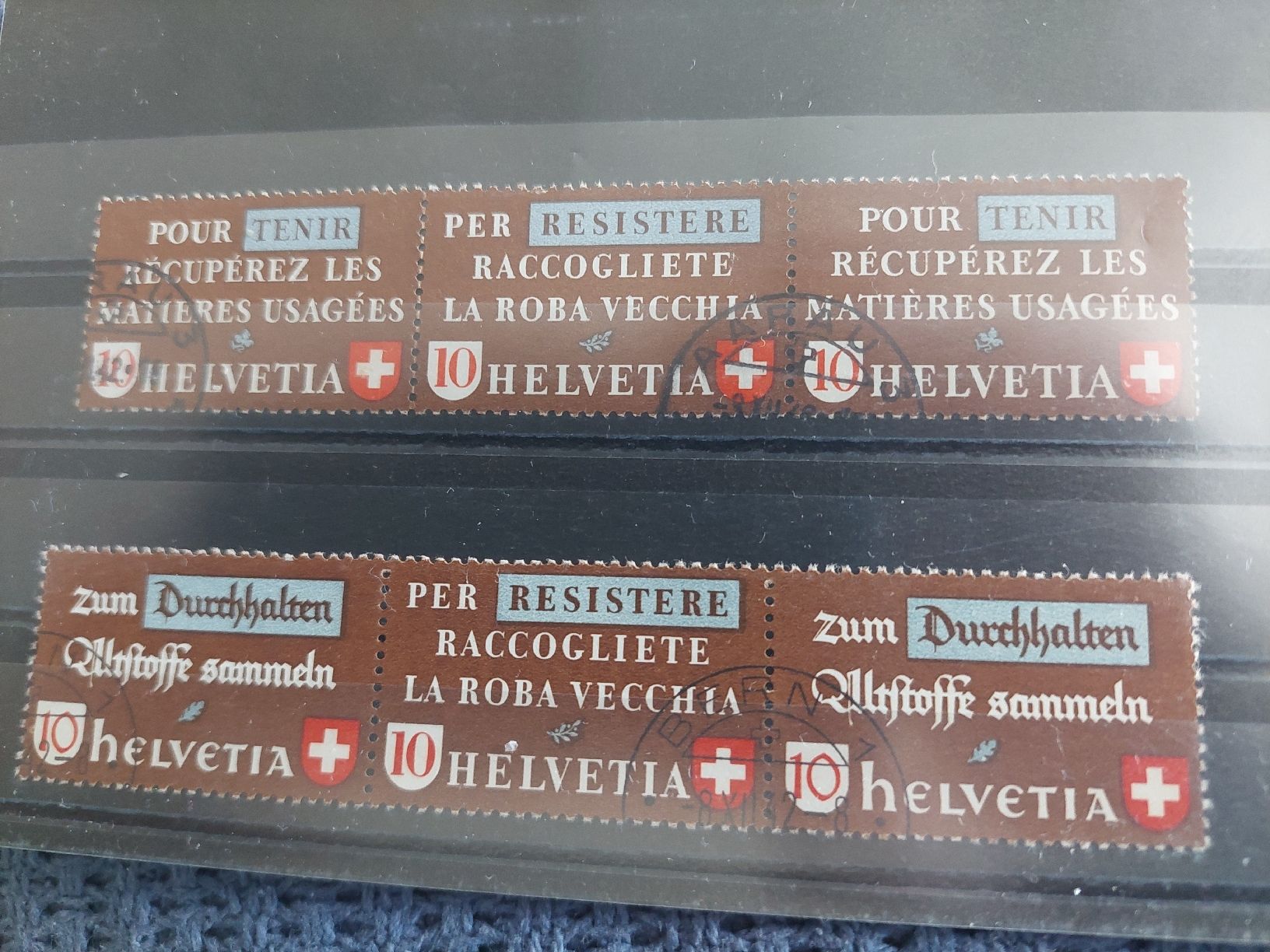Tous les timbres: Timbres Suisse  – D'occasion à Le Locle par wchs 4