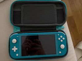 Nintendo Switch Lite Türkis inkl. Schutzhülle