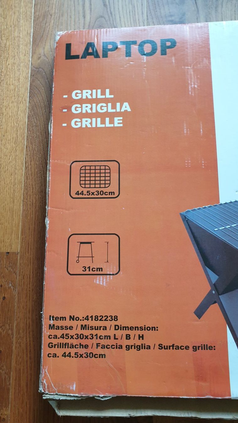 Griglie: Genialer Laptop Grill – Usato da Bern venduto da monbijou01 6