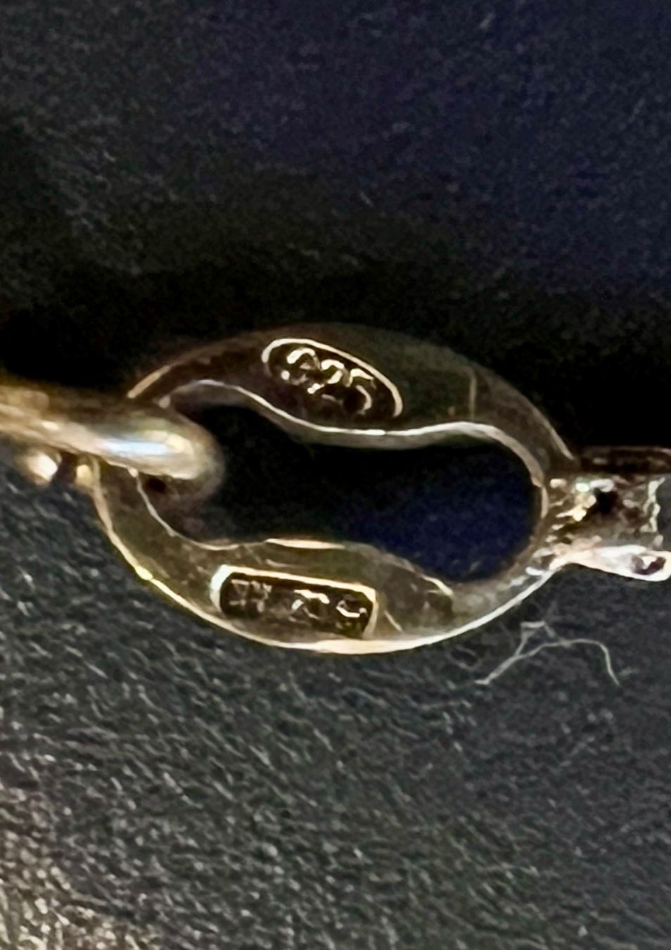 Colliers: Silber-Halskette mit Rutilquarz-Anhänger – D'occasion à Chur par Penting1935 7