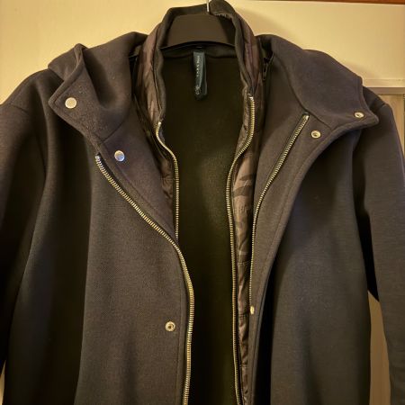 Zara Jacke (dunkelblau; Grösse L)