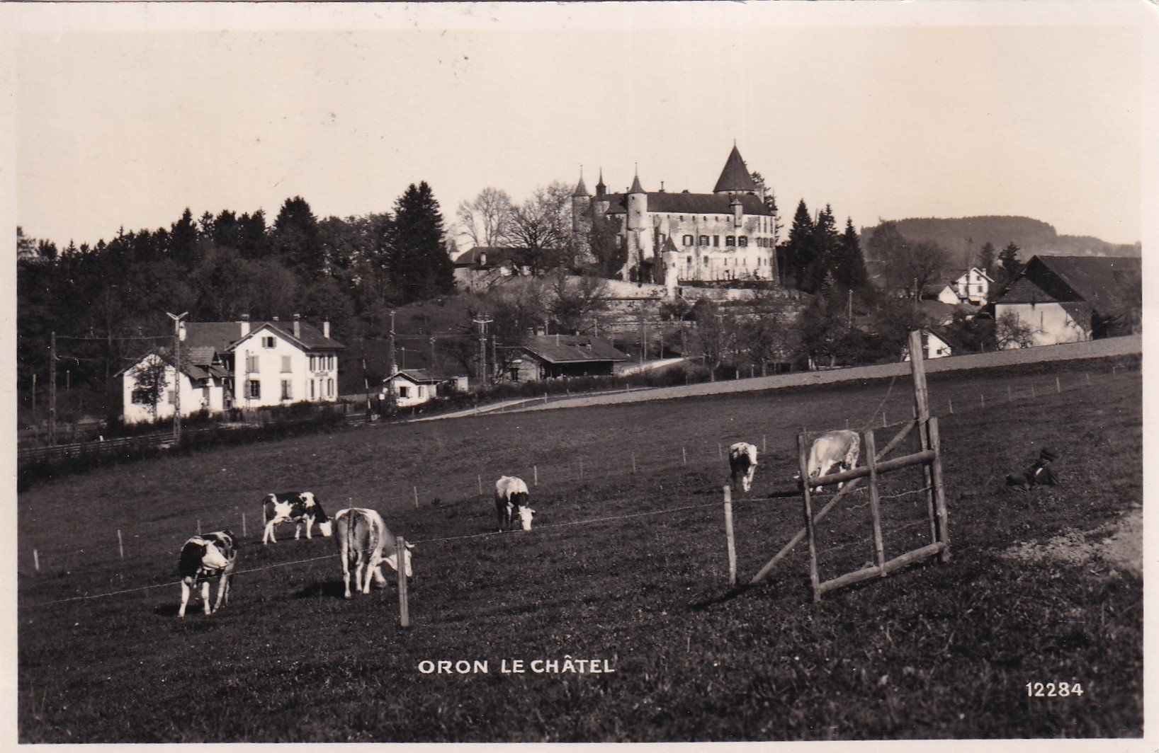 Cartoline postali: Oron Le Châtel 1931 – Usato da Cormoret venduto da Pascalll2001