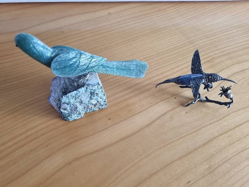 Figuren: Kolibri und Vogel  – Gebraucht aus Seuzach von hol_xm2c