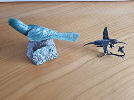 Kolibri und Vogel 