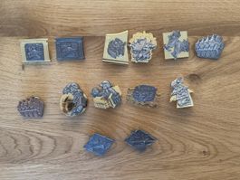 Alte Sammlung Basler Fasnachtsplaketten (siehe Beschreibung)