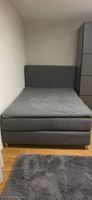 IKEA Boxspringbett DUNVIK dunkelgrau 140x200 cm gebraucht