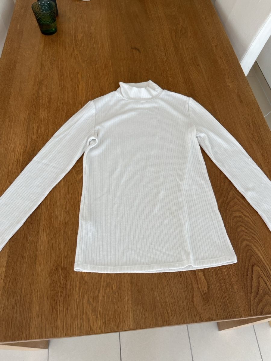 Mango Maglioni & Felpe: Mango white turtleneck sweater – Usato da Liestal venduto da Parsons_store