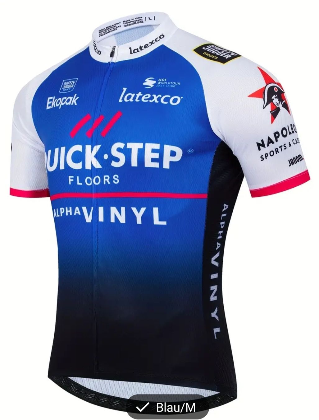 Canottiere & Pantaloni: Quick-Step Floors Radtrikot Gr. M, neu – Nuovo e nell'imballaggio originale da Speicherschwendi venduto da Gian00