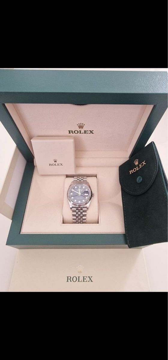 Rolex Orologi: Rolex Datejust 36mm mit Diamanten – Usato da Luzern venduto da Cube4